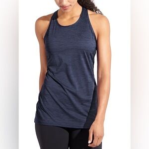 Like new navy blue Athleta racer back tank top